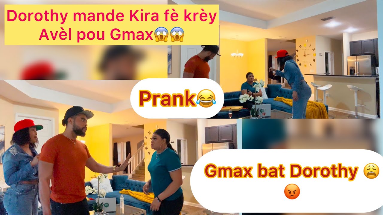 Dorothy mande Kira ak Gmax pou yo fè krèy a 3 😱😱Mezanmi Gmax manke bat Dorothy Kira fache anpil😱😱😂😂
