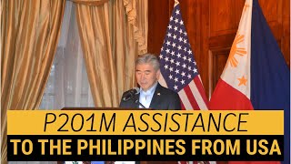 United States to provide additional P201M to the Philippiness Covid19 fight