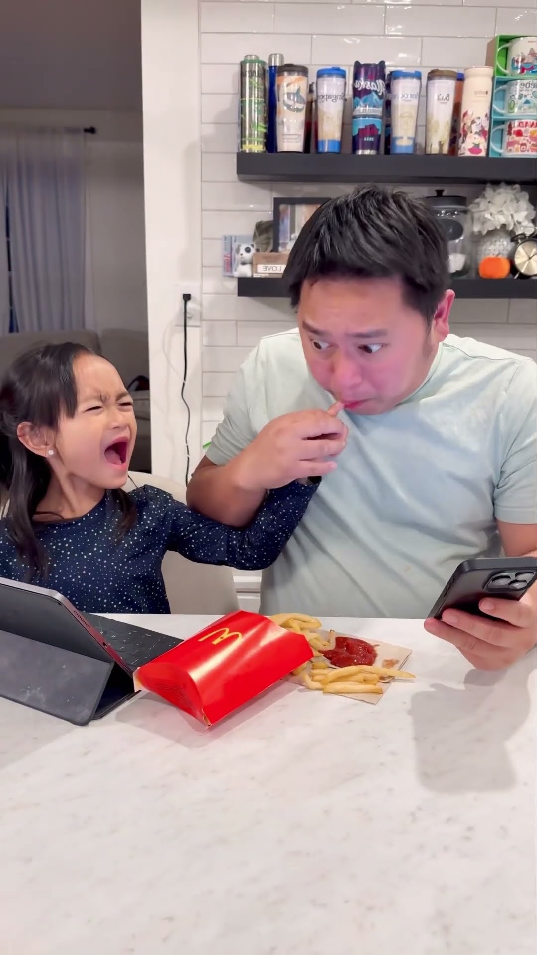 Fries prank ?????❤️