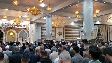 صلاة العشاء ليلة 13 رمضان 1444 هجري للقارئ يوسف الكرطاني في جامع خالد بن الوليد