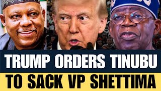 BREAKING! Trump Orders Tinubu to Drop Muslim-Muslim Ticket, Field Christian as Vice President