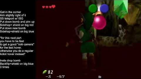 easier deku tree skulltula oob hover web skip