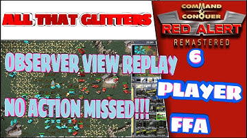 (385) - C&C Remastered - All That Glitters (6 Player FFA)