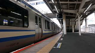 【JR東日本】E217系Y38編成　横須賀駅発車