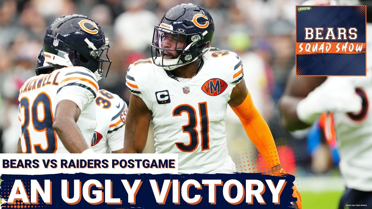 BEARS SQUAD SHOW: Chicago Bears vs Las Vegas Raiders Postgame show