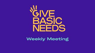 Weekly Meeting July 19 2026