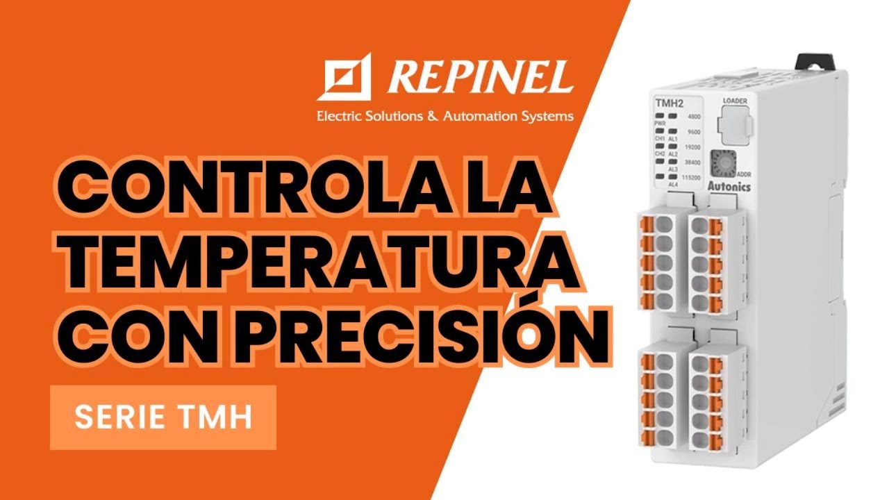REPINEL: Controladores de temperatura SERIE THM - Autonics - YouTube