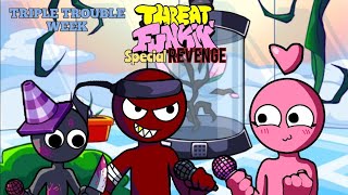 Threat Funkin Special Revenge Triple Trouble Week (UNOFFICIAL COVER) (ONLY OFFICIAL CHARACTER)