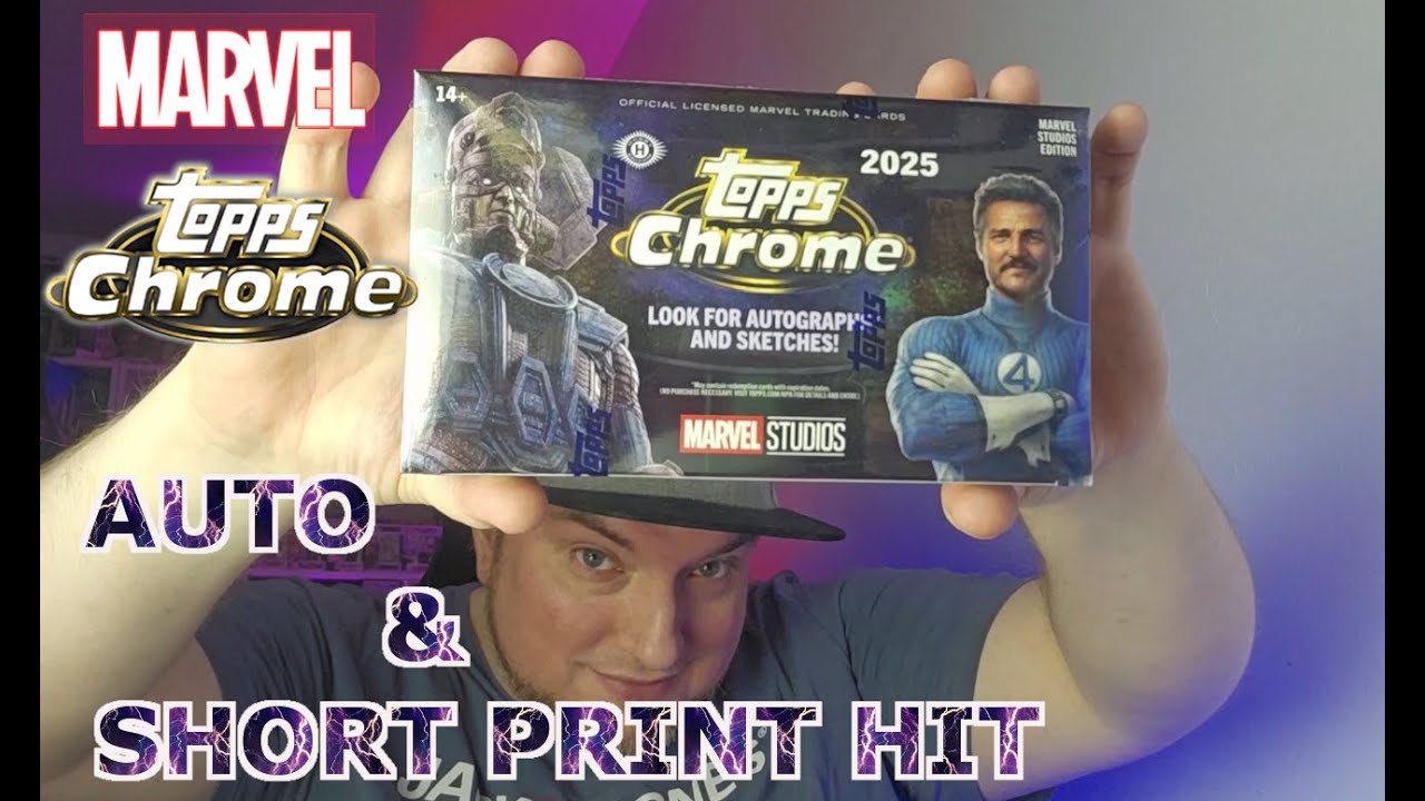 TOPPS CHROME MARVEL HOBBY BOX 2025 - Lucky Box