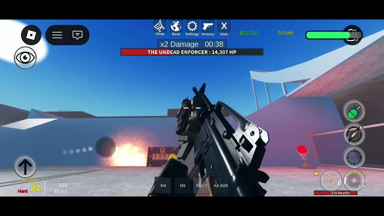 Zombie uprising boss