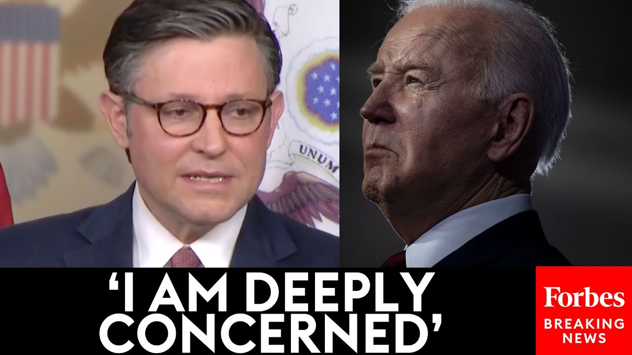 BREAKING NEWS: Speaker Johnson Rips Biden Energy And Foreign Policies ...