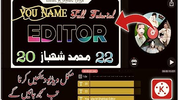 Avee Music Player You Name Template Visualizer How To Create | Avee Player Tutorial  #MShahbazEditor