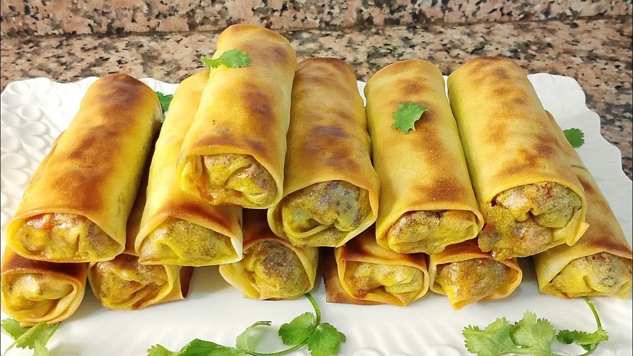 Не хватает времени? Всего 10 минут 🔥 хрустящие и вкусные роллы брик