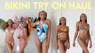 TRY ON BIKINI HAUL 2021  bikinis that make me feel cute & confident 