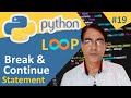 Break and Continue statement in Python | Python tutorial lesson -18  @ComputerGurujiTechnical