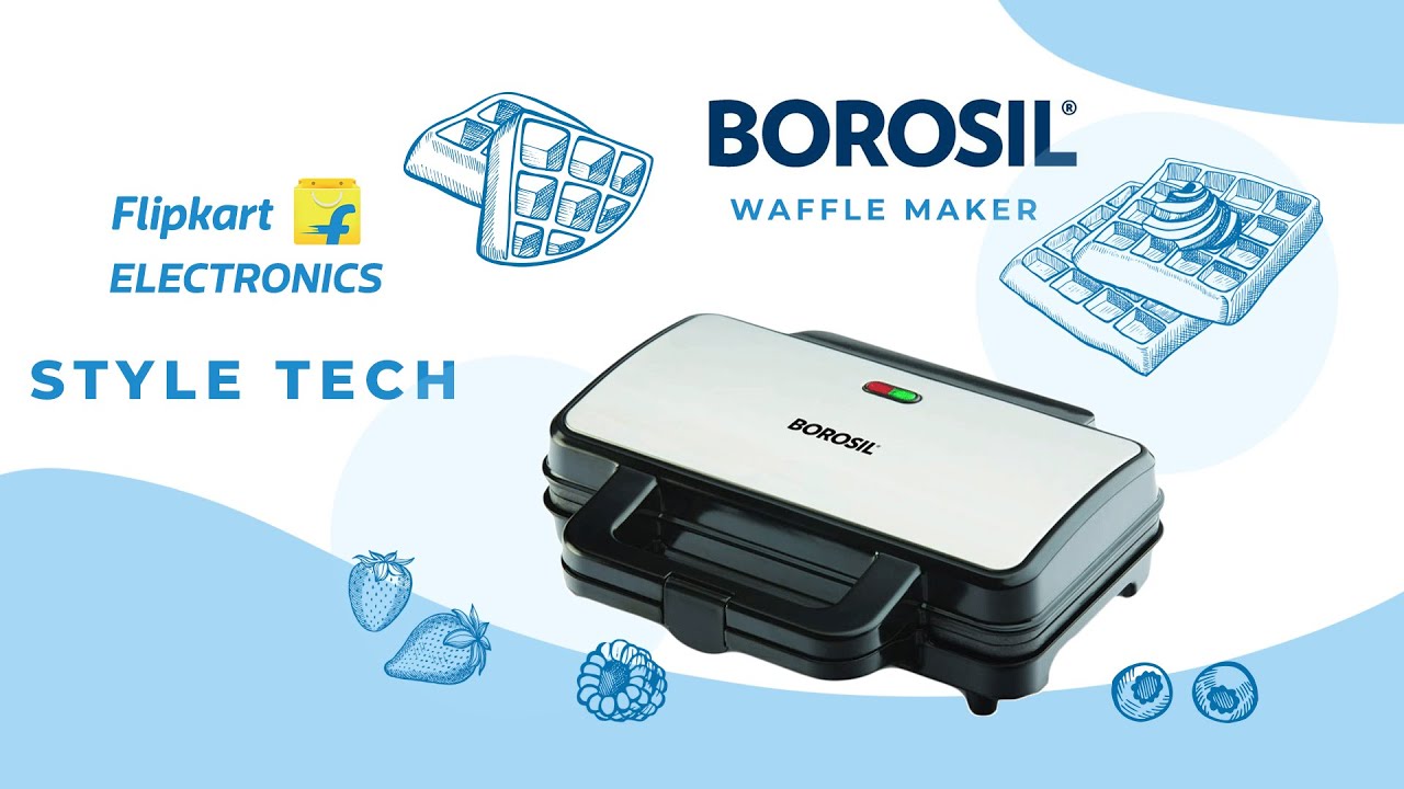 Borosil Waffle Maker Style Tech Flipkart YouTube