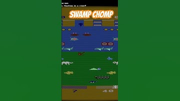 Frogger with Power-ups! #frogger #arcade #atari #vintagecomputing #retrogamer