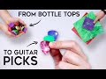 Recycled Plastic Guitar Picks | How to Make SUPER Thin HDPE Sheets