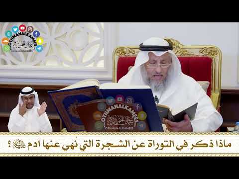 170 - ماذا ذكر في التوراة عن الشجرة التي نُهي عنها آدم عليه السلام؟ - عثمان الخميس