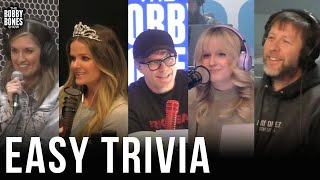Show Competes in Super Easy Trivia by Bobby Bones Show 9,742 views 4 weeks ago 9 minutes, 25 seconds