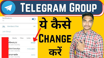 How to change Admin name in Telegram group | Telegram group ke admin ka name kaise change kare.