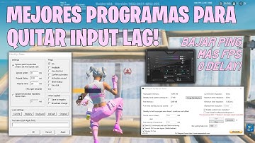 Los MEJORES PROGRAMAS para QUITAR el INPUT LAG/DELAY y ESTABILIZAR FPS en FORTNITE🔥 ✅ | xHybrid