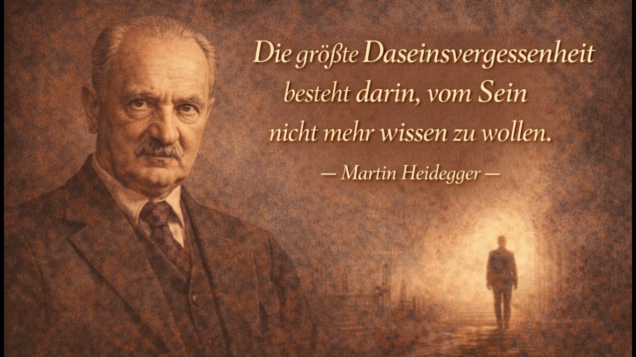  Martin Heidegger erklärt | Sein, Dasein & Existenz | Was heißt „Sein“?