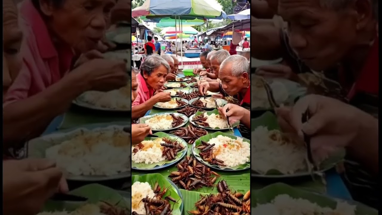 Sharing a Simple Traditional Meal TogetherLocal Food Culture | Community Dining