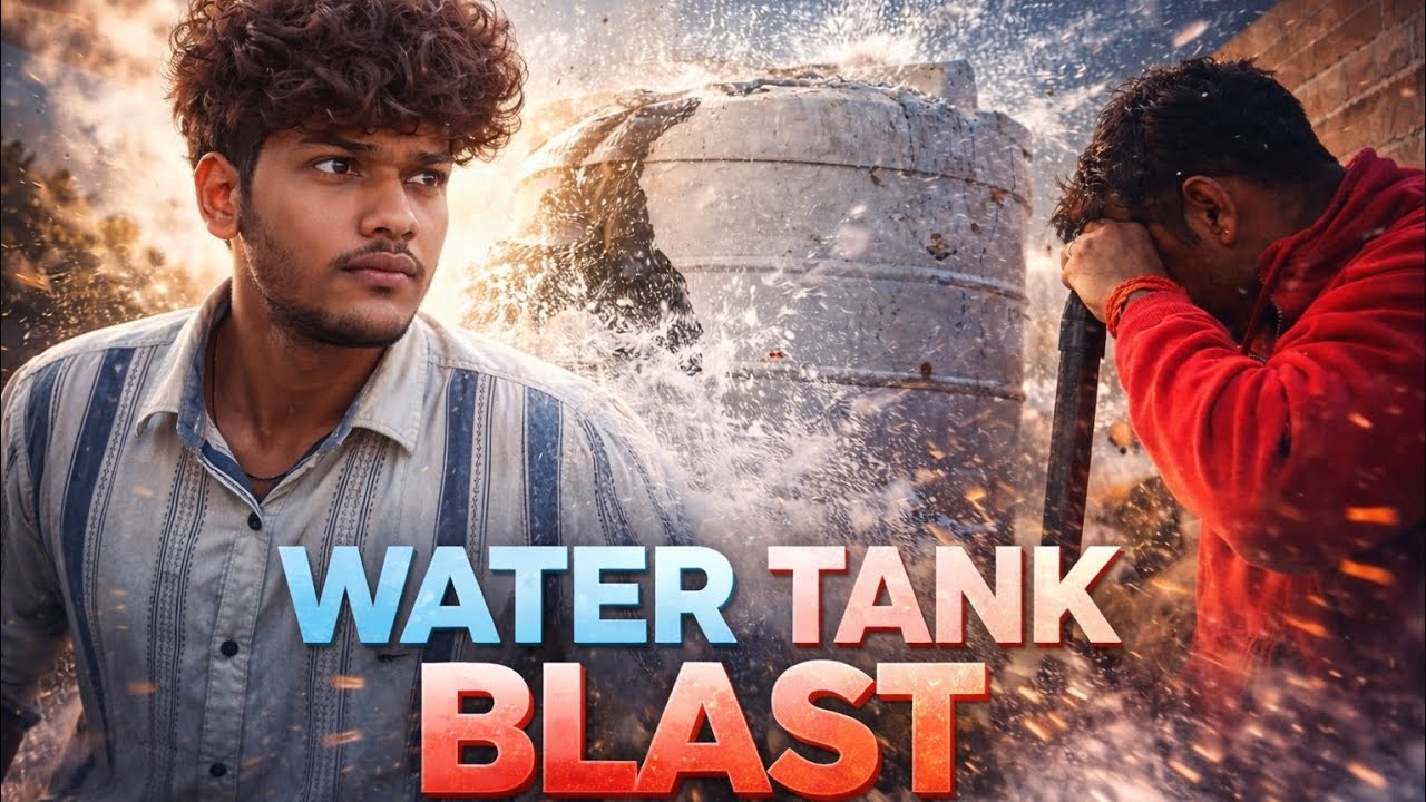 Water Tank Explosion Gone Wrong 💥 | Real Shock Moment Caught on Camera ...