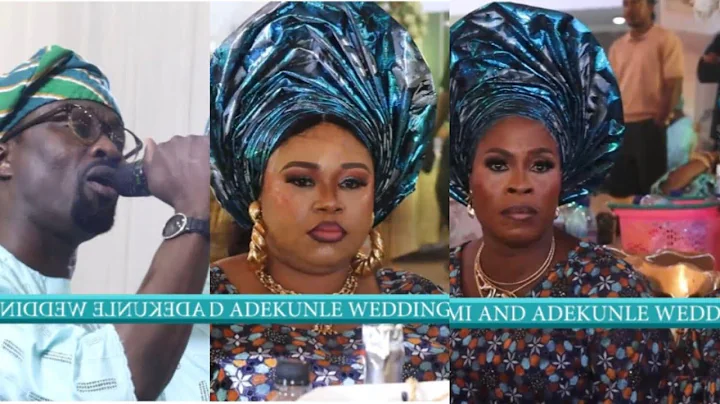 ALHAJI SULE ALAO MALAIKA WELCOME GUEST AT ALHAJA ATOKE'S SON WEDDING CEREMONY IN IBADAN 