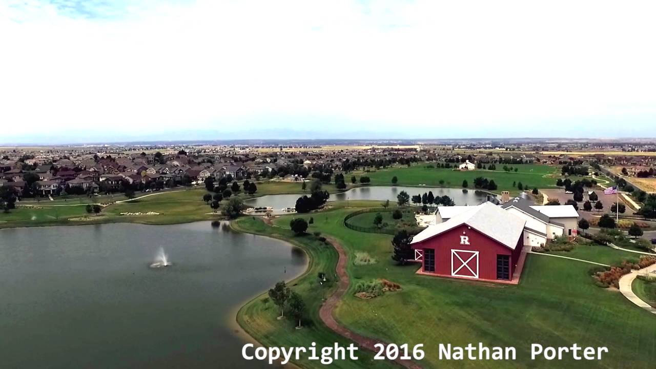 Drone Shot of the Reunion CO rec center in Commerce City, CO YouTube