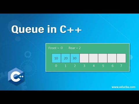 Queue by Array in C++ - YouTube