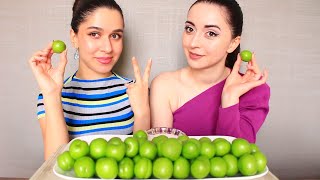 КТО СЬЕСТ БОЛЬШЕ ПОЛУЧИТ 50$ /MUKBANG asmr Ayka Emilly Ask Fatima