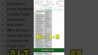Excel Tip: Remove Duplicates With This Shortcut!