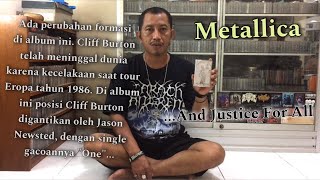 Review Singkat Kaset Metallica Album and Justice For All  Imam Devillish