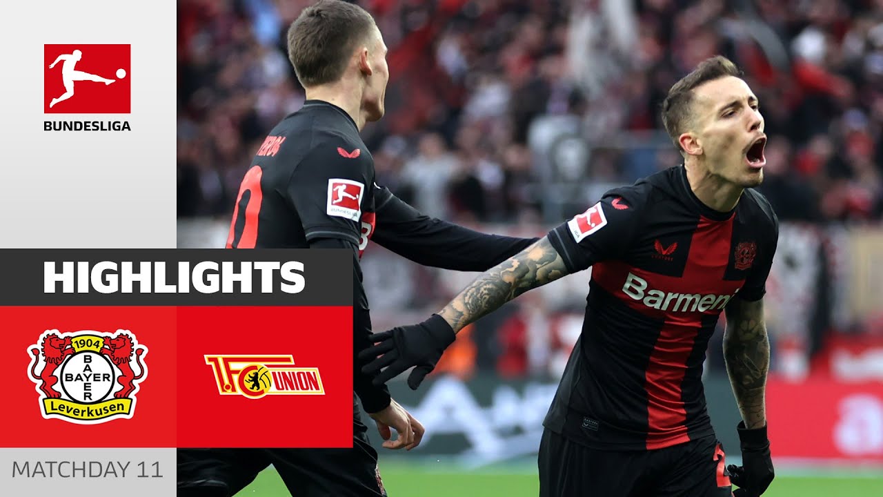 Grimaldo With Another Wondergoal | Bayer 04 Leverkusen - Union Berlin 4-0 | Highlights MD11 BL 23/24