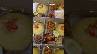 Inspirasi menu nasi box//nasi kotak untuk syukuran atau  usaha catering