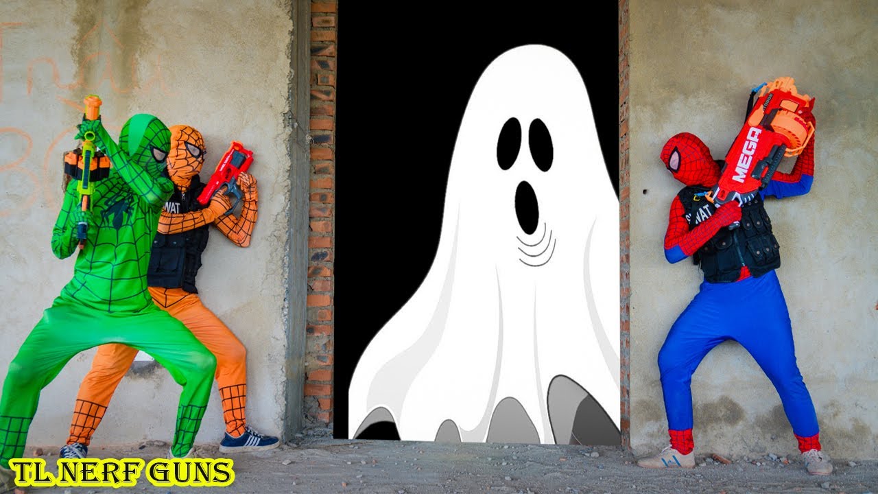 Power X Warriors Nerf Guns Fight Criminal Group Destroy Ghost Rescue Elsa + more Stories