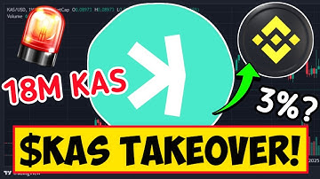 🚨HUGE: KASPA NODE ATH! Why Whales Are Loading 18M $KAS Before The Breakout (Don
