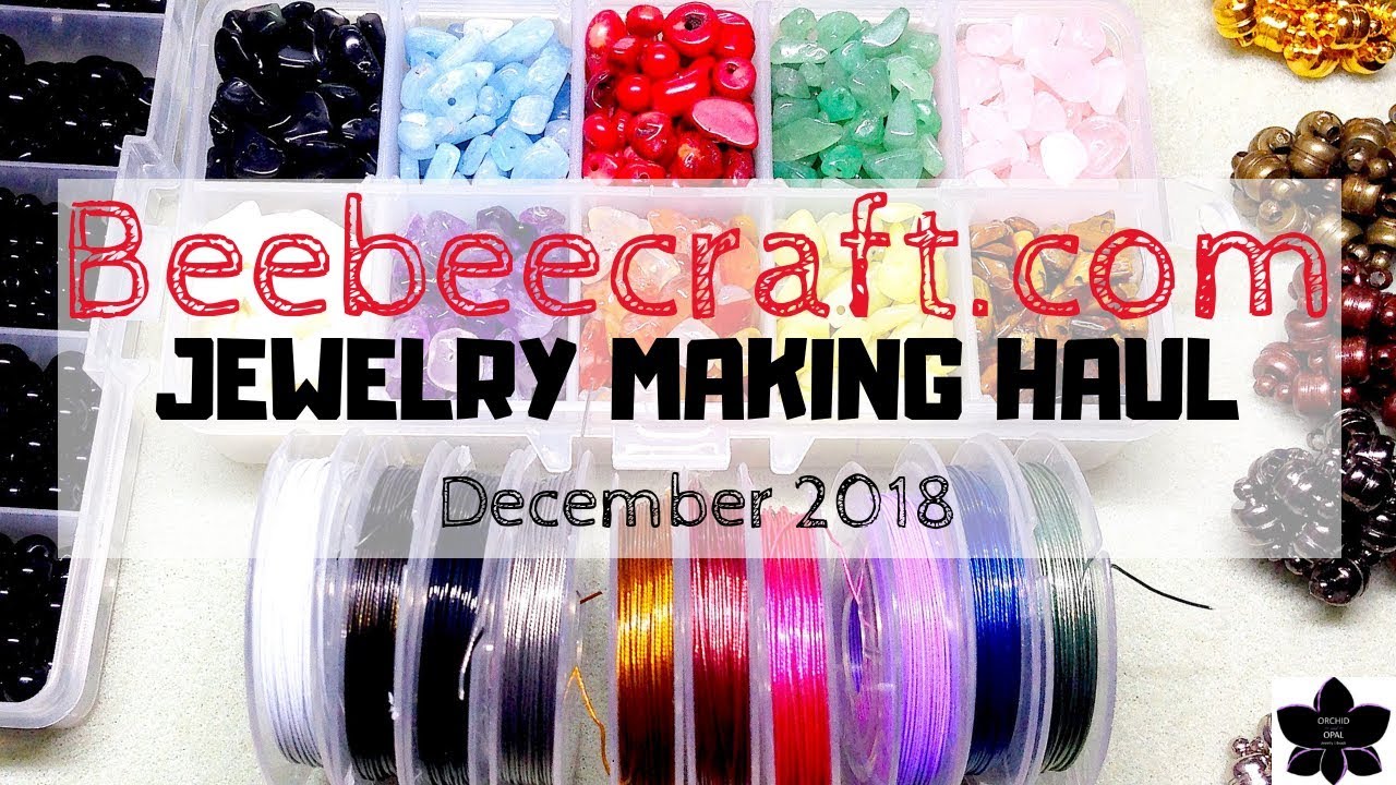 Beebeecraft.com Online Haul | Bead, Craft, Jewelry Making Product Review | December 2018