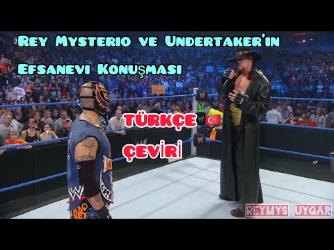 Rey Mysterio Ve Undertaker’ın Efsanevi Konuşması TÜRKÇE ÇEVİRİ🇹🇷