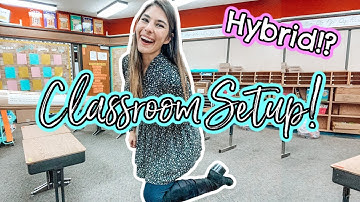 NEW CLASSROOM SETUP // HYBRID LEARNING!