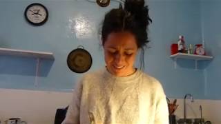 Monologue. I ate the divorce papers. Goodbye Charles.