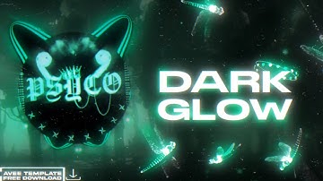 AVEE PLAYER TEMPLATE #6 ||  Dark Glow Visualizer || 1080p/60fps || By PSYCO