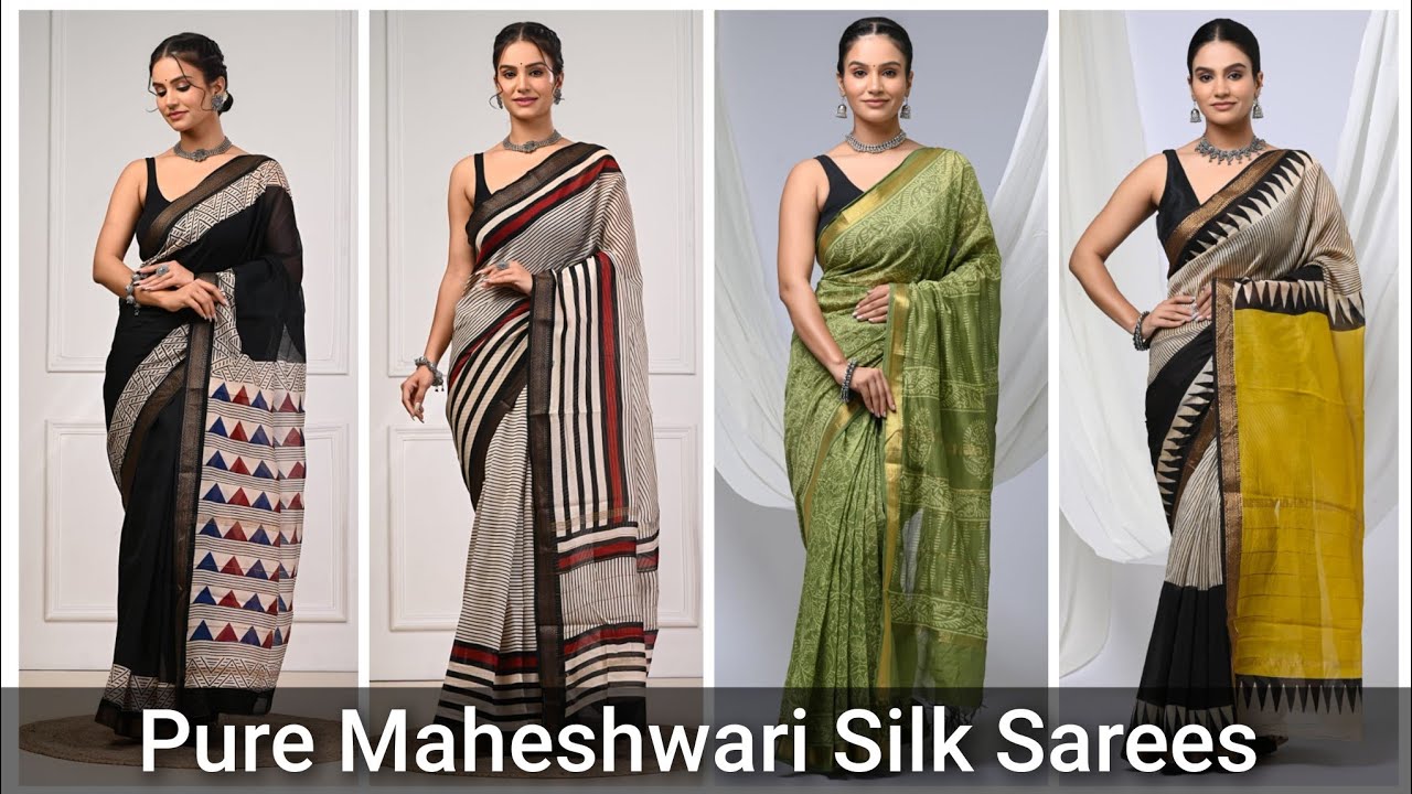 Pure Maheshwari Silk Sarees | Wholesale Price | #maheshwarisarees 