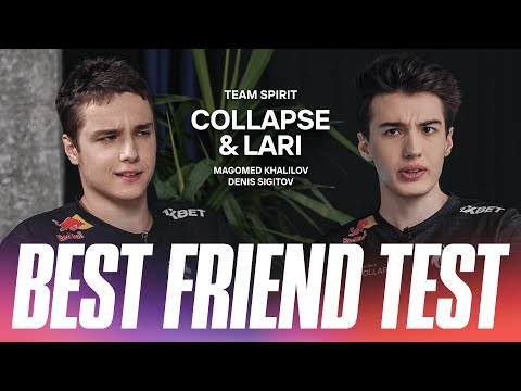 видео: BEST FRIEND TEST: COLLAPSE & LARL