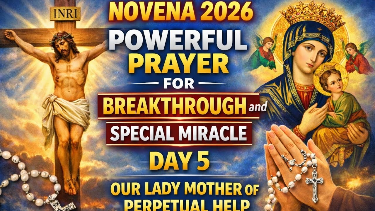 NOVENA PRAYER 2026 | OUR LADY MOTHER OF PERPETUAL HELP & ST. ANTHONY OF PADUA | DAY 5