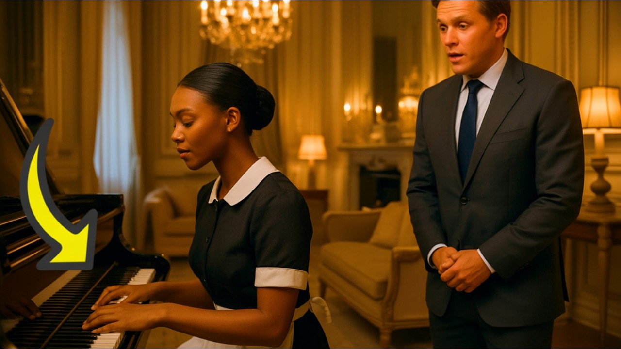 MILLIÁRDOS FŐNÖK MEGKÉRI A TAKARÍTÓNŐT, HOGY ZONGORÁZZON, DE REJTETT TEHETSÉGE SOKKBA EJTI