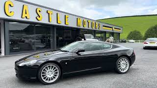 2007 ASTON MARTIN DB9 5.9 V12 Auto Coupe Onyx Black for sale at Castle Motors