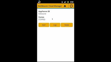 Unofficial SAP NetWeaver Cloud Manager for Android